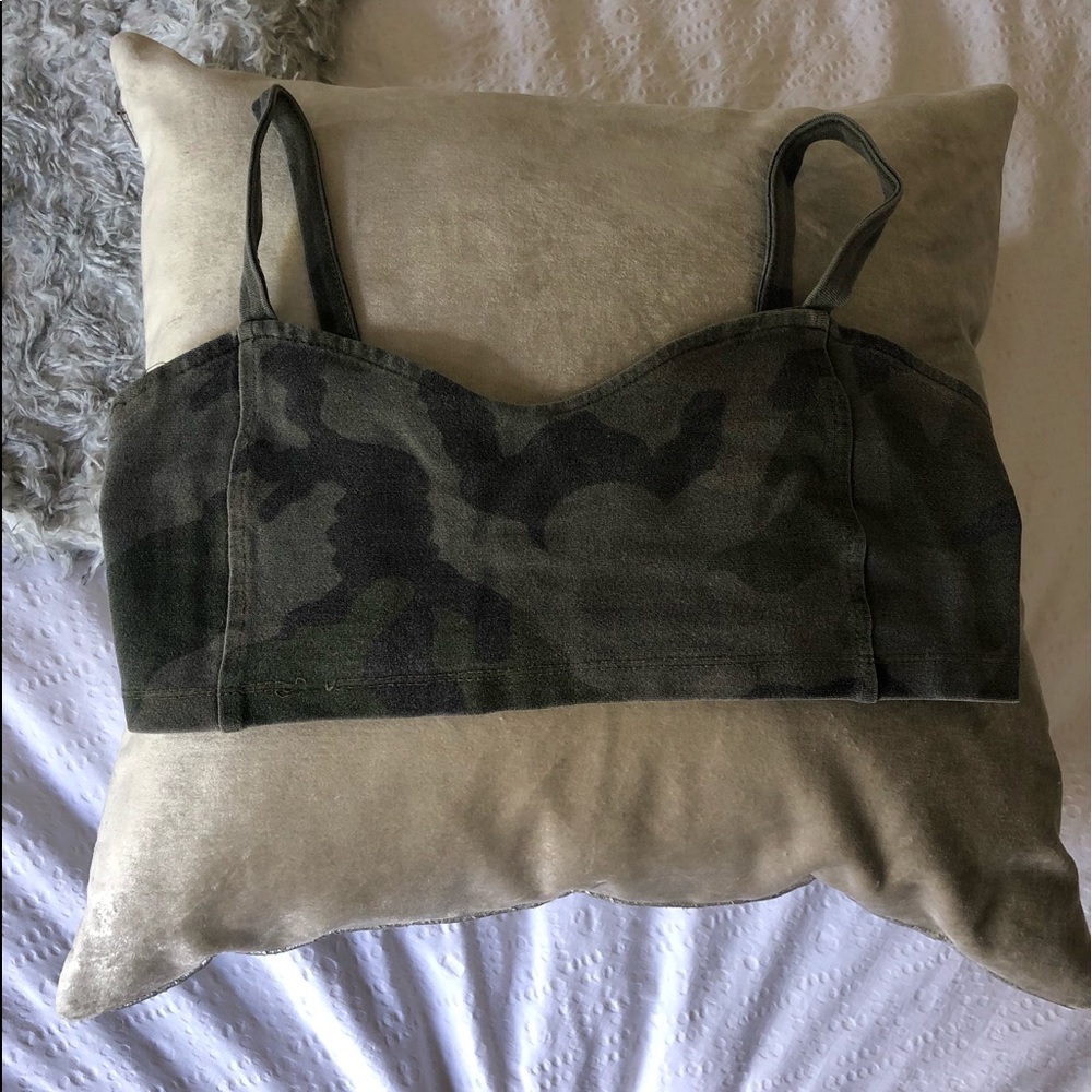 Brandy Melville Camo Bralette